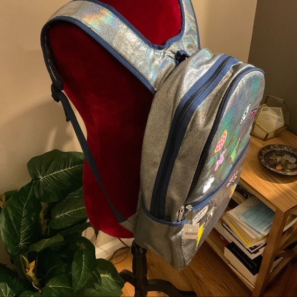 SOLD Iscream iridescent Backpack Girl Power Barney’s NY - Picture 9 of 10